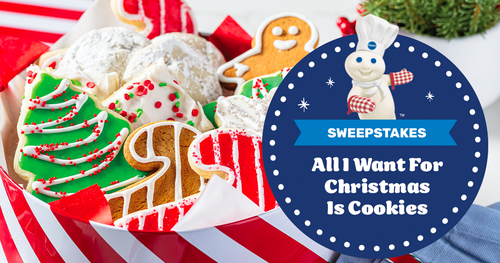 Pillsbury All I Want For Christmas Is Cookies Sweepstakes