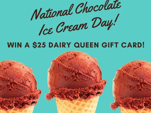 National Chocolate Ice Cream Day Giveaway from Sweepstakes Fanatics