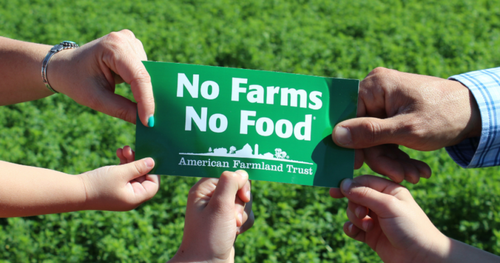 Free No Farms No Food Sticker