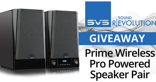 Prime Wireless Pro Powered Speaker Giveaway